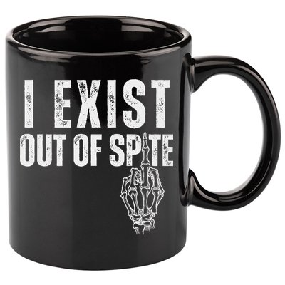 I Exist Out Of Spite 11oz C Handle Ceramic Mug
