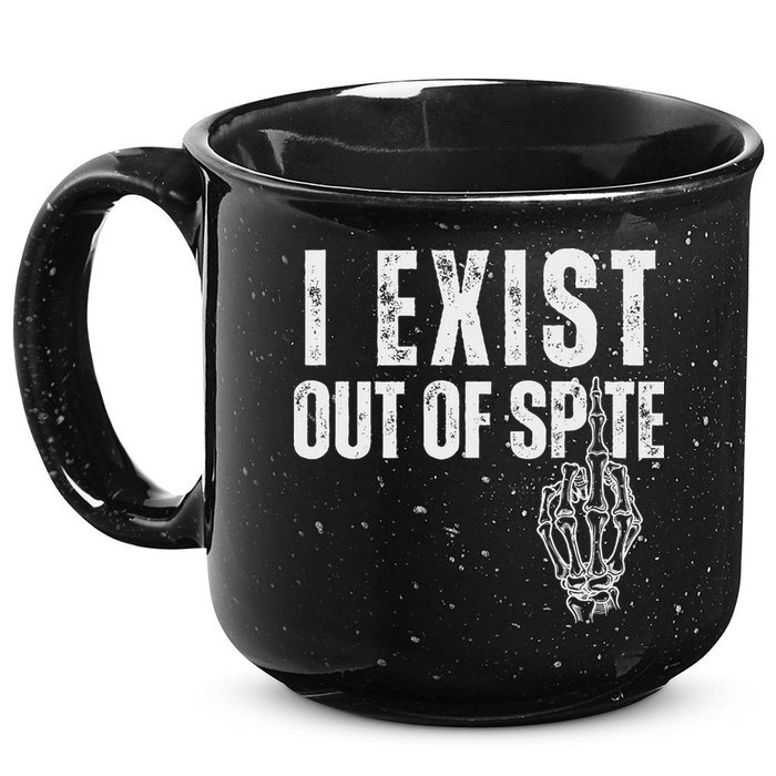 I Exist Out Of Spite 15oz Campfire Ceramic Mug