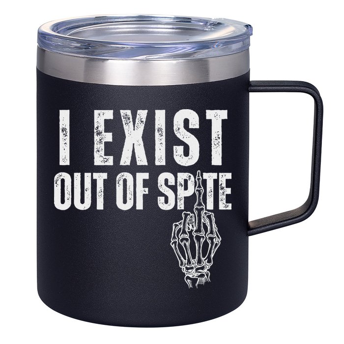 I Exist Out Of Spite 12oz Stainless Steel Coffee Mug