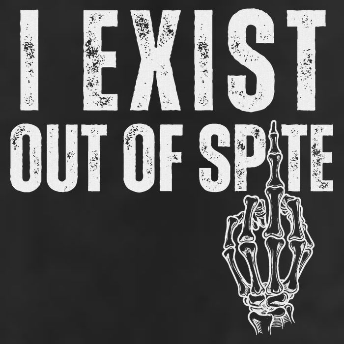 I Exist Out Of Spite Golf Towel
