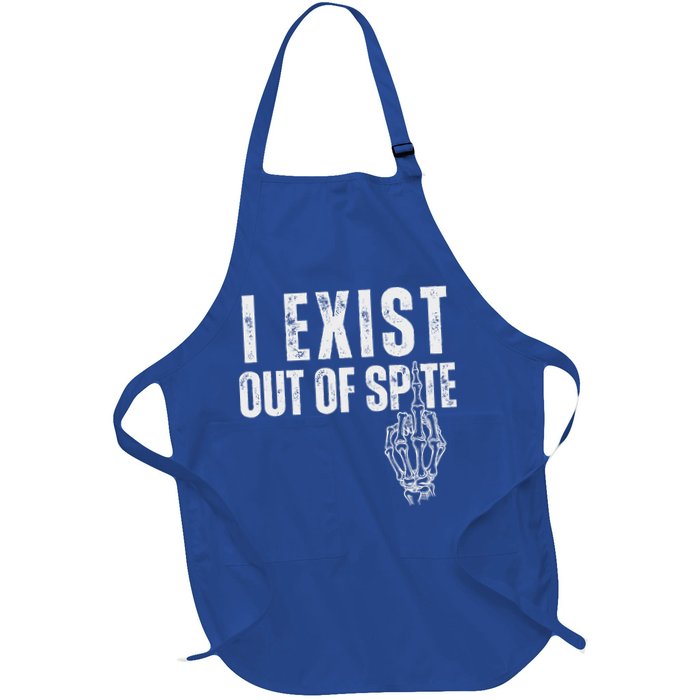 I Exist Out Of Spite Apron