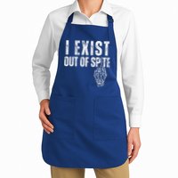I Exist Out Of Spite Apron