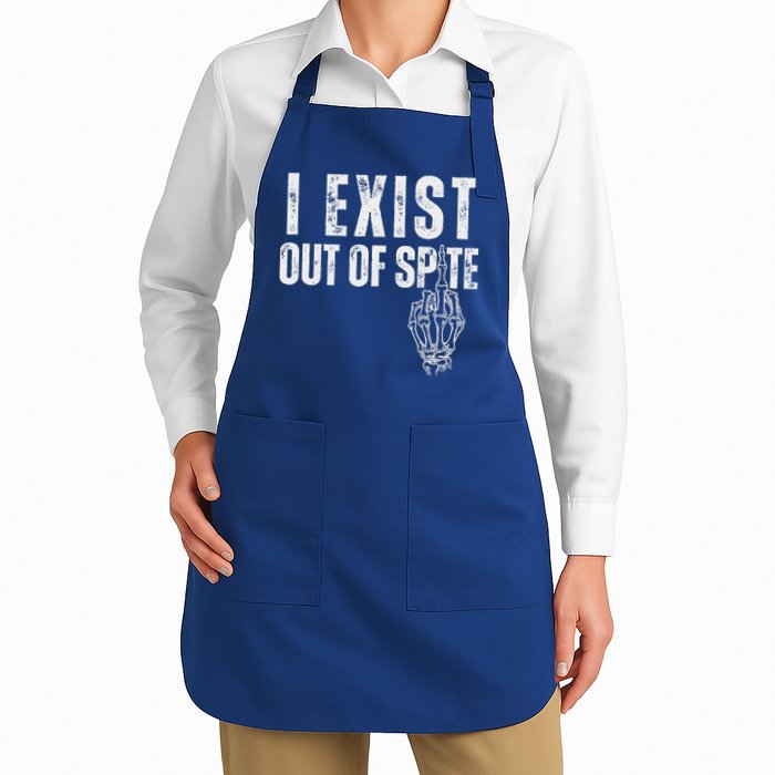 I Exist Out Of Spite Apron