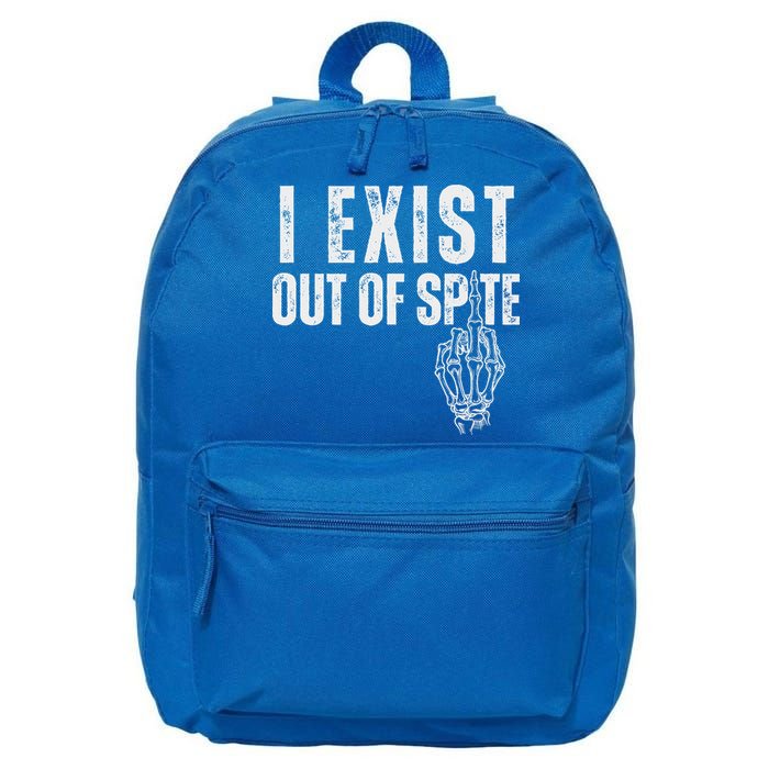 I Exist Out Of Spite 16 in Basic Backpack
