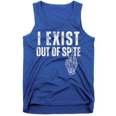 I Exist Out Of Spite Tank Top
