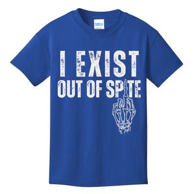 I Exist Out Of Spite Kids T-Shirt