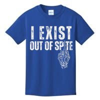 I Exist Out Of Spite Kids T-Shirt