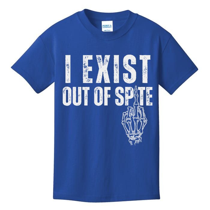 I Exist Out Of Spite Kids T-Shirt