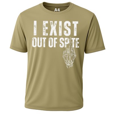 I Exist Out Of Spite Funny Dark Humor Performance Shirt