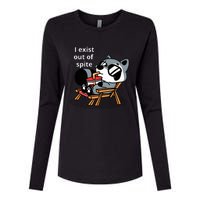 I Exit Out Of Spite Womens Cotton Relaxed Long Sleeve T-Shirt