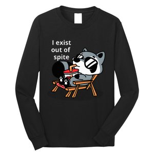 I Exit Out Of Spite Long Sleeve Shirt