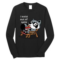 I Exit Out Of Spite Long Sleeve Shirt