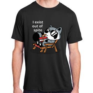 I Exit Out Of Spite Adult ChromaSoft Performance T-Shirt