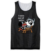 I Exit Out Of Spite Mesh Reversible Basketball Jersey Tank