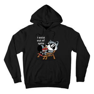 I Exit Out Of Spite Tall Hoodie