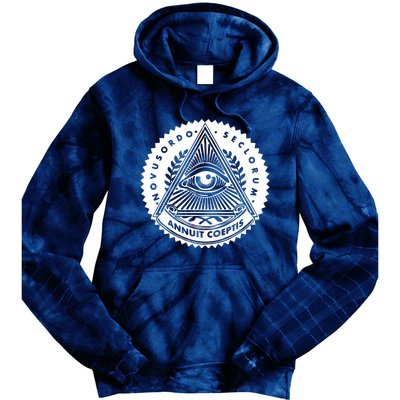 Illuminati Eyes Of Providence Tie Dye Hoodie