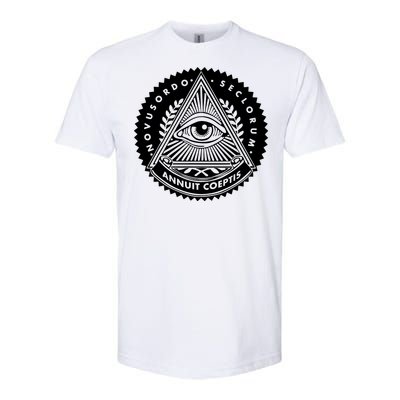 Illuminati Eyes Of Providence Softstyle CVC T-Shirt