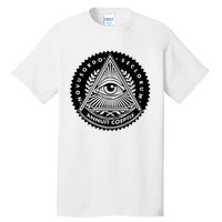 Illuminati Eyes Of Providence Tall T-Shirt