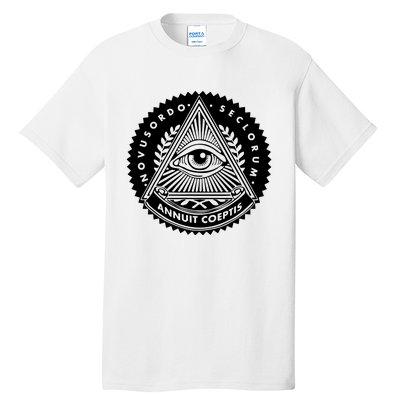 Illuminati Eyes Of Providence Tall T-Shirt