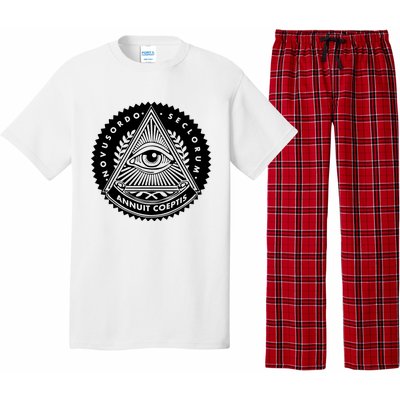 Illuminati Eyes Of Providence Pajama Set