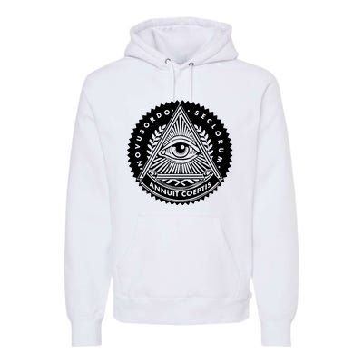 Illuminati Eyes Of Providence Premium Hoodie