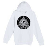 Illuminati Eyes Of Providence Premium Pullover Hoodie