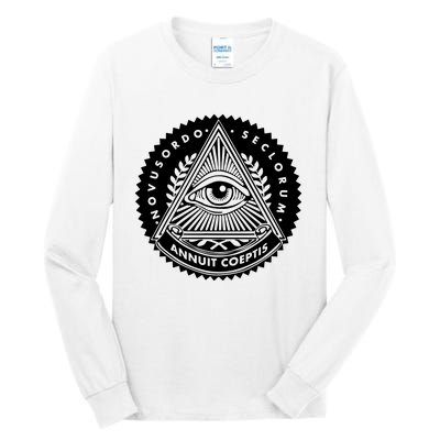 Illuminati Eyes Of Providence Tall Long Sleeve T-Shirt