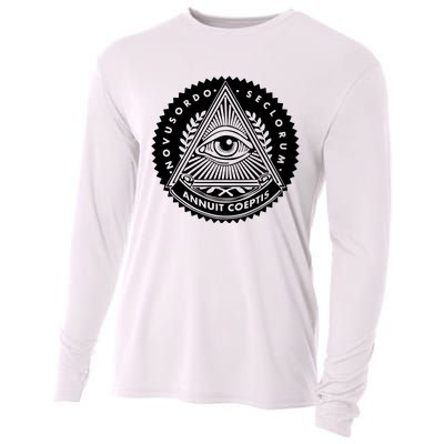 Illuminati Eyes Of Providence Cooling Performance Long Sleeve Crew