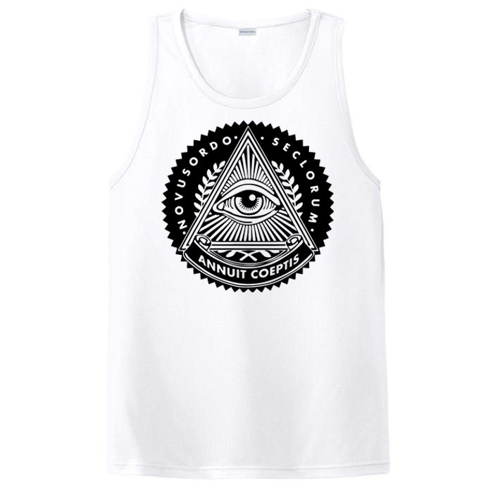 Illuminati Eyes Of Providence PosiCharge Competitor Tank