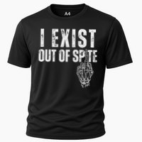 I Exist Out Of Spite Funny Dark Humor Performance Shirt