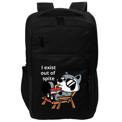 I Exit Out Of Spite Impact Tech Backpack