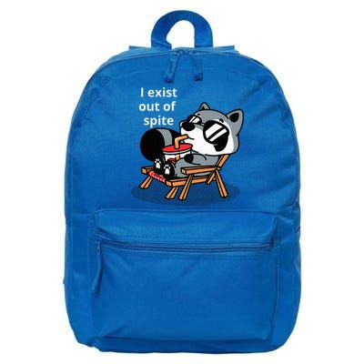 I Exit Out Of Spite 16 in Basic Backpack