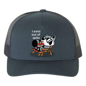 I Exit Out Of Spite Yupoong Adult 5-Panel Trucker Hat