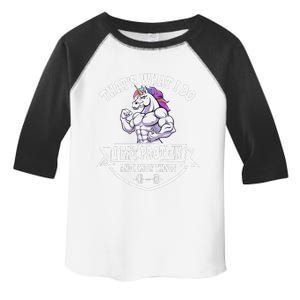 I Eat Protein Funny Unicorn Workout Training Toddler Fine Jersey T-Shirt