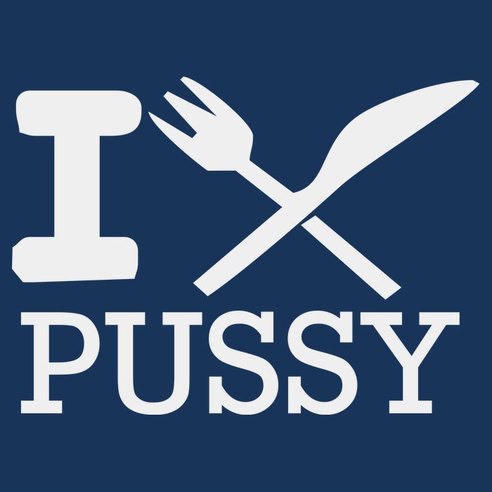 I EAT PUSSY FUNNY SEX Women's V-Neck T-Shirt