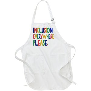 Inclusion Everywhere Please Full-Length Apron With Pockets