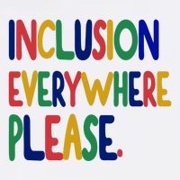 Inclusion Everywhere Please Apron