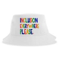 Inclusion Everywhere Please Sustainable Bucket Hat