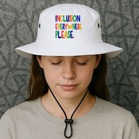Inclusion Everywhere Please Bucket Hat