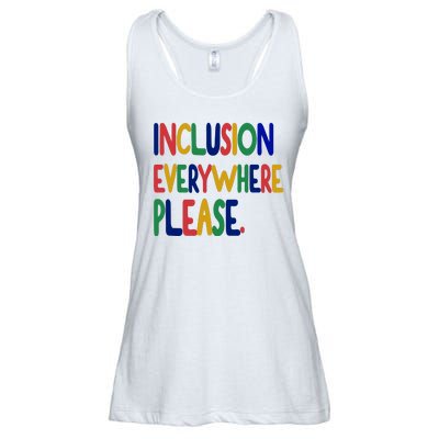 Inclusion Everywhere Please Ladies Essential Flowy Tank