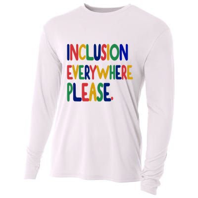 Inclusion Everywhere Please Cooling Performance Long Sleeve Crew