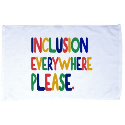 Inclusion Everywhere Please Microfiber Hand Towel