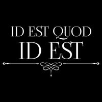 Id Est Quod Id Est It Is What It Is Ro Quote Latin Saying Gift Cooling Performance Crew T-Shirt