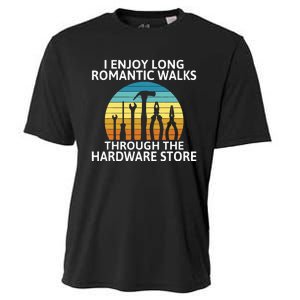 I Enjoy Romantic Walks Through The Hardware Store Craftsman Cooling Performance Crew T-Shirt