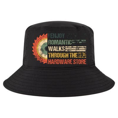 I Enjoy Romantic Walks Through The Hardware Store Carpentry  Cool Comfort Performance Bucket Hat