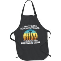 I Enjoy Romantic Walks Through The Hardware Store Craftsman Apron