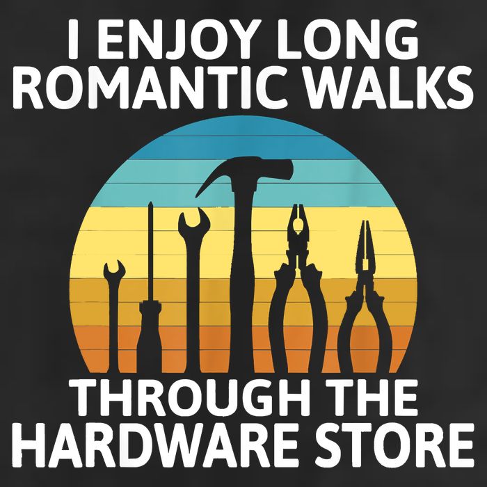 I Enjoy Romantic Walks Through The Hardware Store Craftsman Microfiber Hand Towel
