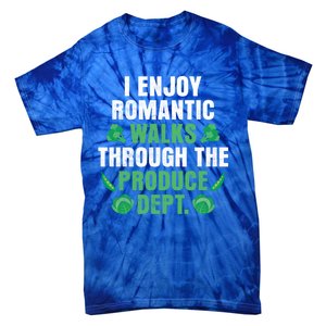 I Enjoy Rotic Walks Through The Produce Dept Veganism Gift Tie-Dye T-Shirt