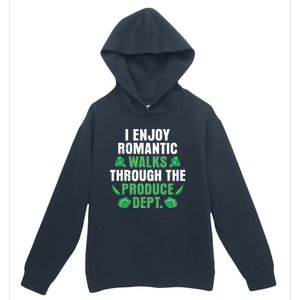 I Enjoy Rotic Walks Through The Produce Dept Veganism Gift Urban Pullover Hoodie