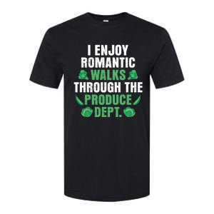 I Enjoy Rotic Walks Through The Produce Dept Veganism Gift Softstyle CVC T-Shirt